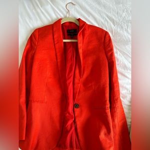 Orange Jcrew Women’s Blazer